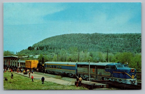 Delaware hudson rr train - &,